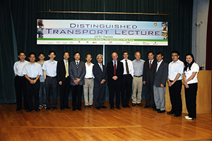 David Banister delivers distinguished lecture in Hong Kong