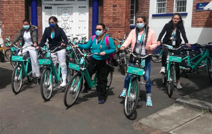 Cycles lent to medical staff March 2020