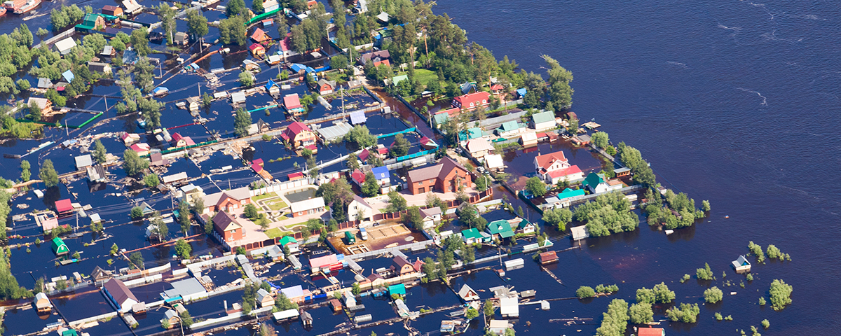 Flooded Homes - Adobe Stock image by Vladimir Melnikov