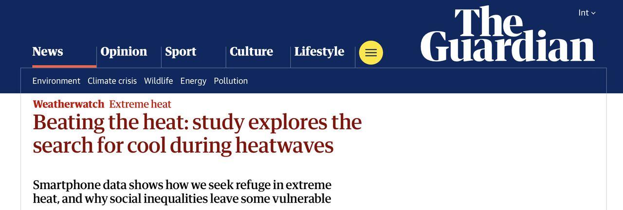 Guardian headline photo