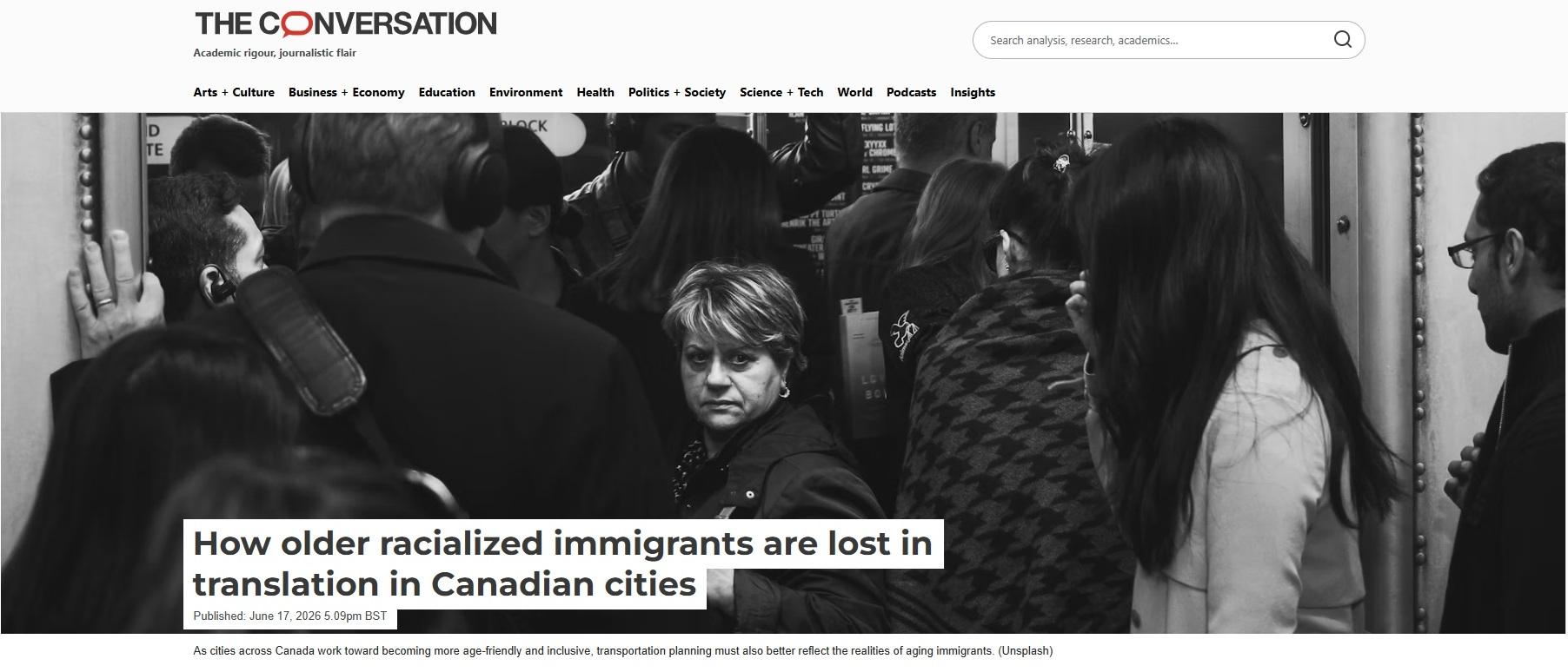 The Conversation article